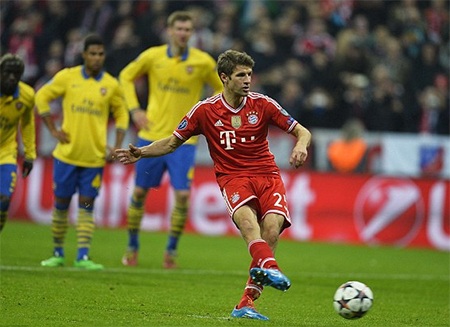 Muller nhận trách nhiệm đá phạt, anh sút hỏng