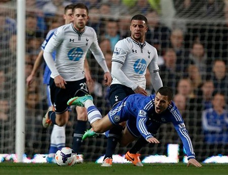 Tottenham đã có những phút giây lấn át Chelsea
