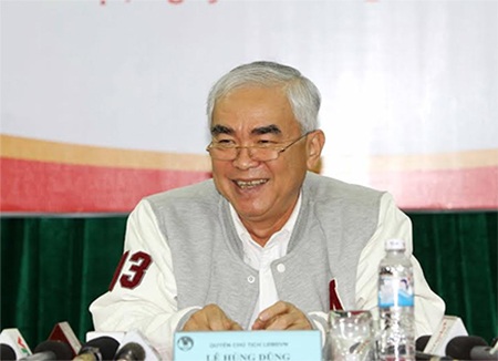 Ông Lê Hùng Dũng: “Tôi không nhận lương nếu làm Chủ tịch VFF” - 1 Quyền Chủ tịch VFF Lê Hùng Dũng, ảnh: Minh Phương