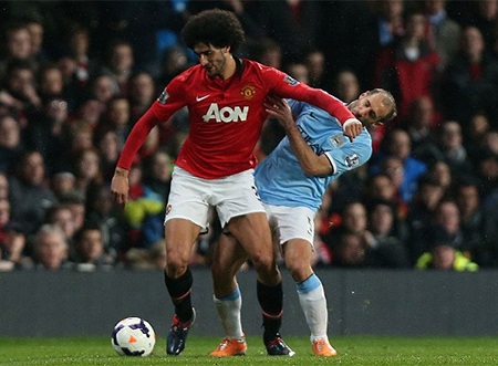 Man City lại “thổi bay” MU - 2 Lối chơi của MU quá nhạt nhòa trước Man City
