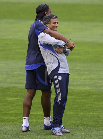 Mối quan hệ thầy trò giữa Mourinho - Drogba luôn luôn tốt đẹp