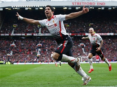 Suarez đã ấn định chiến thắng 3-0 cho Liverpool