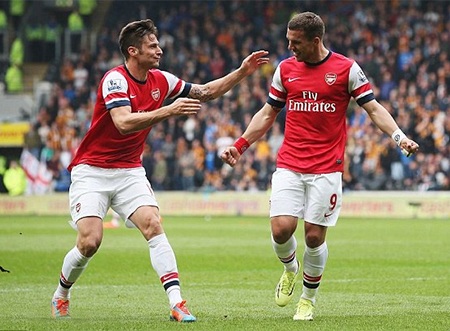 Đè bẹp Hull, Arsenal xây chắc vị trí thứ tư - 1 Chiến thắng không tốn quá nhiều công sức của Arsenal