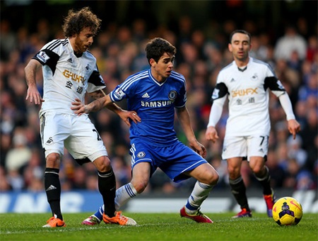 Swansea - Chelsea: “Ngư ông đắc lợi” - 1 Chelsea sẽ lên ngôi đầu nếu họ thắng Swansea và Liverpool hòa Man City