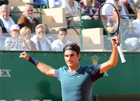 ĐKVĐ Djokovic bại trận trước Federer - 2 Federer trước cơ hội lần đầu tiên vô địch Monte Carlo