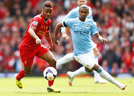 Liverpool hưng phấn sau bàn thắng mở tỉ số và liên tục dồn ép Man City