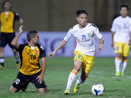 Hà Nội T&T đã giành quyền vào tứ kết, ảnh: Minh Phương