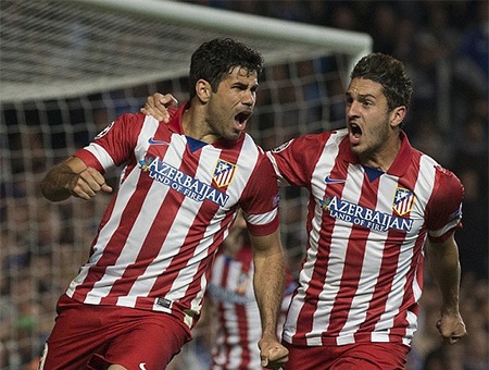 Chelsea đau đớn nhìn Atletico vào chung kết - 2 Niềm hạnh phúc của các cầu thủ Atletico