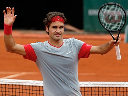 Federer tiếp tục lập kỉ lục mới tại Roland Garros - 1 Federer đã có thêm kỉ lục mới tại Roland Garros