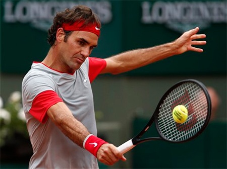 Federer lập kỉ lục 60 trận thắng tại các giải Grand Sland - 1 Federer đã lập kỉ lục mới tại các giải Grand Slam