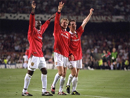 Yorke, Beckham và Neville