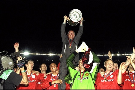 Thầy trò Fergsuon đã làm nên một trận chung kết tuyệt vời bậc nhất trong lịch sử Champions League