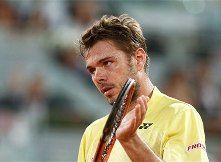 Á quân Wawrinka thua sốc ngay trận đầu - 1 Wawrinka đã có trận thua đầy bất ngờ