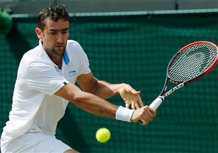 Djokovic mất hơn 3 giờ mới hạ được Cilic - 2 Cilic cũng đã có cơ hội để tiến vào bán kết