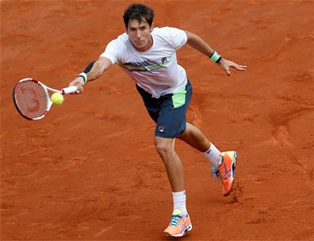 Nadal lập kỉ lục mới tại Roland Garros - 2 Dusan Lajovic thi đấu quá tồi trước Nadal