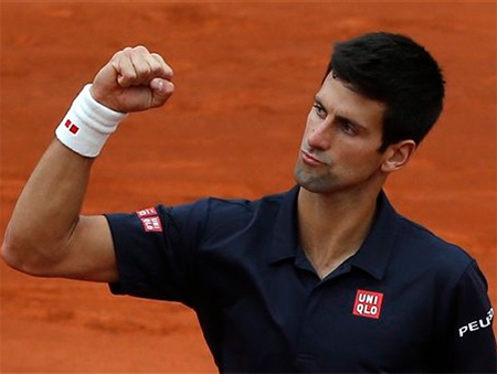 Tiến vào bán kết, Djokovic đe dọa vị trí số 1 của Nadal - 1 Djokovic đang chờ ngày để trở lại vị trí số 1 thế giới