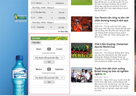Dự đoán World Cup 2014 cùng Dân trí, nhận giải thưởng giá trị - 6 Dantri.com.vn