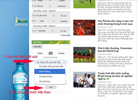 Dự đoán World Cup 2014 cùng Dân trí, nhận giải thưởng giá trị - 7 Dantri.com.vn