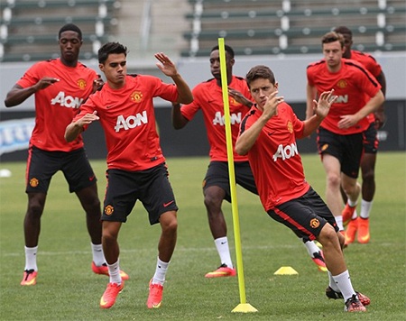 Herrera có buổi tập đầu tiên cùng đội bóng mới