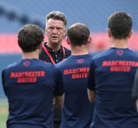 Van Gaal không cho phép MU được nghỉ xả hơi - 14 Chiến lược gia người Hà Lan nhắc nhở các học trò