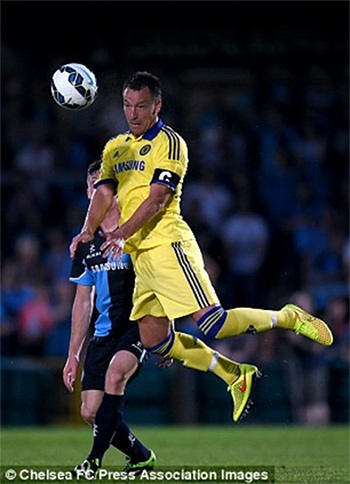 Terry tỏa sáng giúp Chelsea thắng giòn giã - 9 Vào sân trong hiệp 2, Terry đã thi đấu anh, anh nâng tỉ số lên 3-0