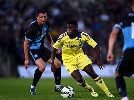 Terry tỏa sáng giúp Chelsea thắng giòn giã - 14 Cầu thủ trẻ Jeremie Boga