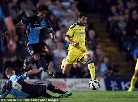 Terry tỏa sáng giúp Chelsea thắng giòn giã - 16 Pha đi bóng của Mo Salah, cầu thủ gia nhập Chelsea từ tháng 1 năm nay