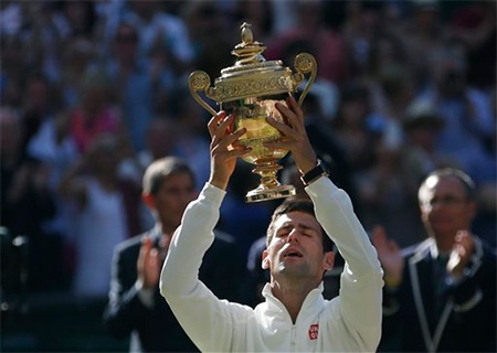 Djokovic đã có danh hiệu vô địch Wimbledon 2014