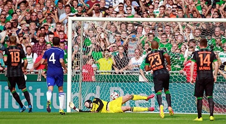 Chelsea thua tan tác trước Werder Bremen - 9 Đội hình thi đấu