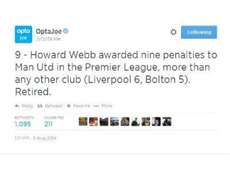 Phản ứng của Alex Ferguson trước thông tin trọng tài Webb giải nghệ