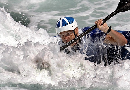 Khu vực thi đấu Canoe và Kayak Slalom 10 năm trước, giờ cũng đã cạn khô nước