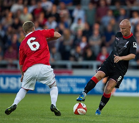 Kết quả đội bóng của các huyền thoại thua tới 1-5.