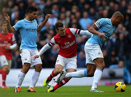 Arsenal và Man City đã có mặt ở trận đấu tranh Comunity Shield