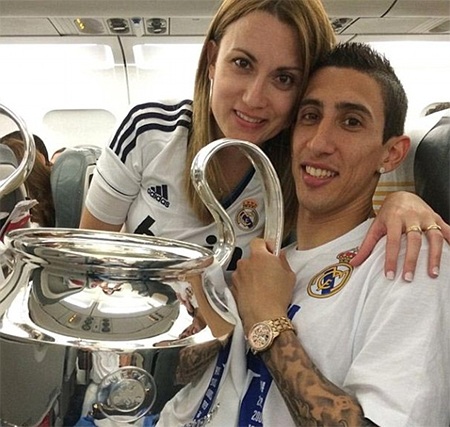 Di Maria xứng đáng với giá 60 triệu bảng? - 2 Di Maria cùng Real Madrid giành cúp vô địch Champions League mùa trước