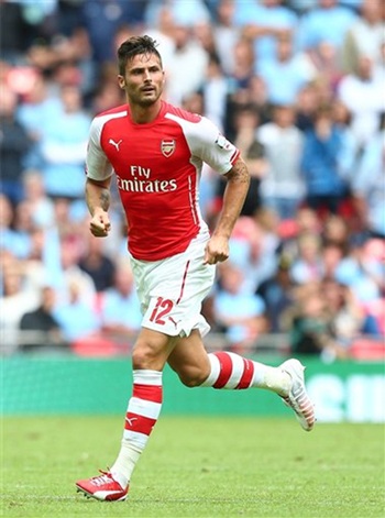 Mùa giải 2014/15: Arsenal vô địch hay bật khỏi tốp 4? - 2 Giroud đang gánh cả hàng công của Arsenal