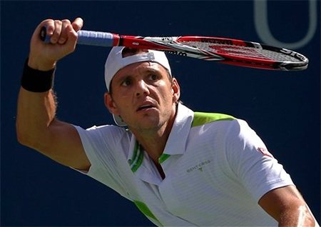 Djokovic tiếp tục bay cao tại Mỹ mở rộng - 1 Paul-Henri Mathieu quá cóng trước Djokovic