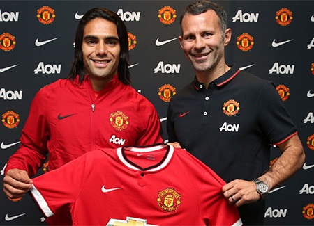 Tổng hợp chuyển nhượng Premier League Hè 2014 - 1 Falcao đã tới MU
