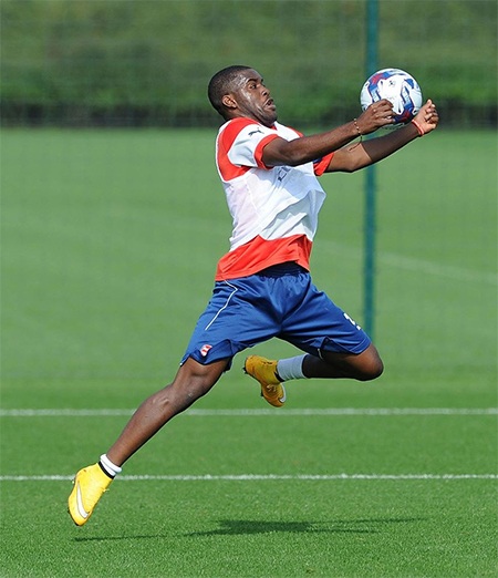 Joe Campbell, một trong những tài năng trẻ rất nổi của Arsenal