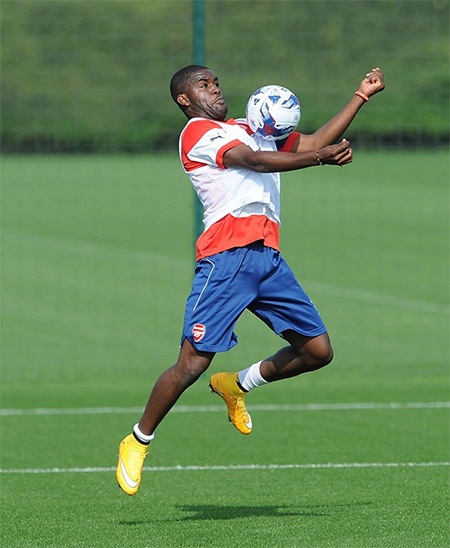 Joe Campbell, một trong những tài năng trẻ rất nổi của Arsenal