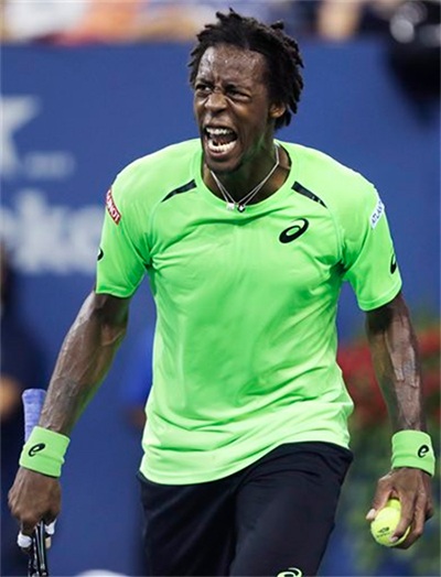 Monfils đã thi đấu rất quyết tâm khi đối đầu với Federer