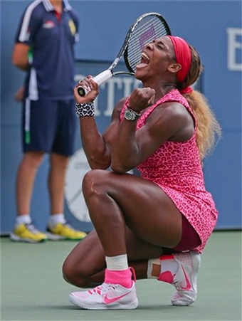Serena Williams đại chiến cùng Wozniacki tranh cúp vô địch - 6 Niềm vui chiến thắng của Serena Williams