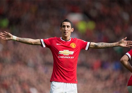 Di Maria ca ngợi Van Gaal biết “nhìn xa trông rộng” - 1 Di Maria đang thi đấu thăng hoa trong màu áo MU