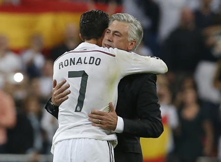 Hậu Siêu kinh điển: Thán phục “thiên tài” Ancelotti - 3 Ancelotti chính là người có công lớn nhất mang
về chiến thắng cho Real Madrid