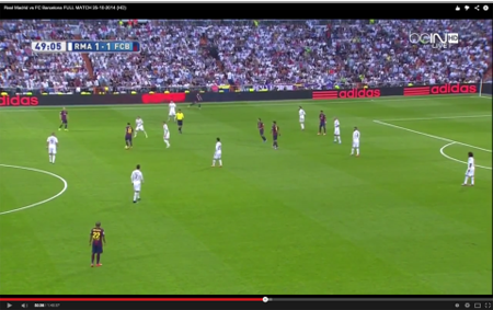 Hàng tiền vệ của Real Madrid phong tỏa rất tốt
Messi