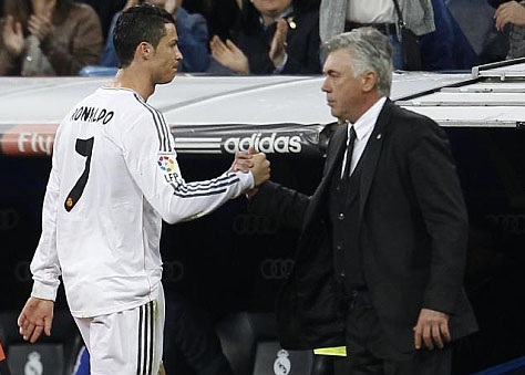 Ancelotti sắp đẩy C.Ronaldo lên ghế dự bị - 1 C.Ronaldo không nằm ngoài kế hoạch xoay vòng của HLV
Ancelotti