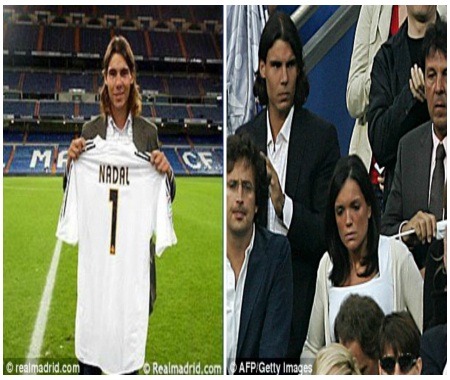 Nadal có hẳn một áo đấu mang tên mình)