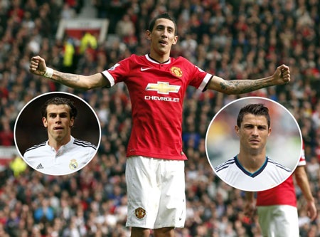 MU tính bán Di Maria để chiêu mộ Bale hoặc C.Ronaldo - 1 Man United sẵn sàng bán Di Maria để chiêu mộ
Bale hoặc C.Ronaldo
