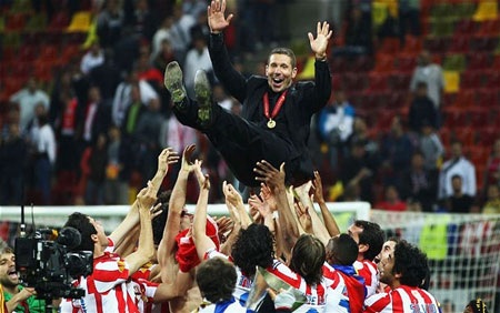 Năm ngoái, Atletico của Simeone đã bất ngờ lên ngôi vô địch