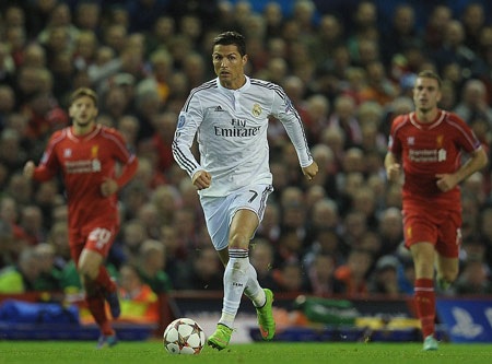 Ronaldo vẫn là cầu thủ chơi nổi bật nhất trên sân