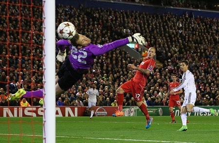 CR7 ghi bàn mở tỷ số cho Real Madrid ở phút 23